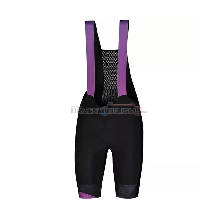 Abbigliamento Ciclismo Donne Scott Manica Corta 2021 Nero Viola